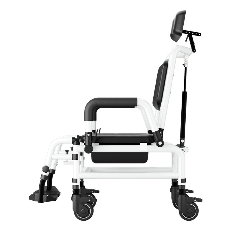 Shower commode wheelchair (2)