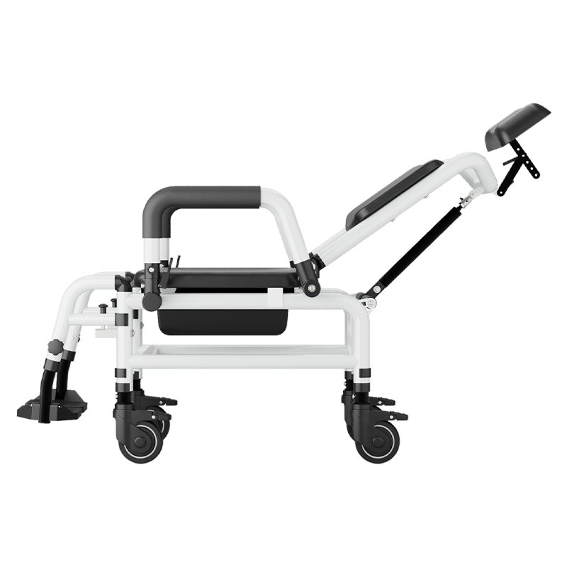 Shower commode wheelchair (3)