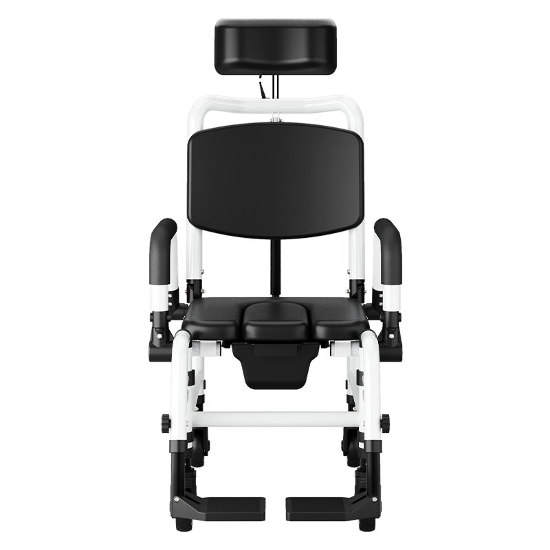 Shower commode wheelchair (4)
