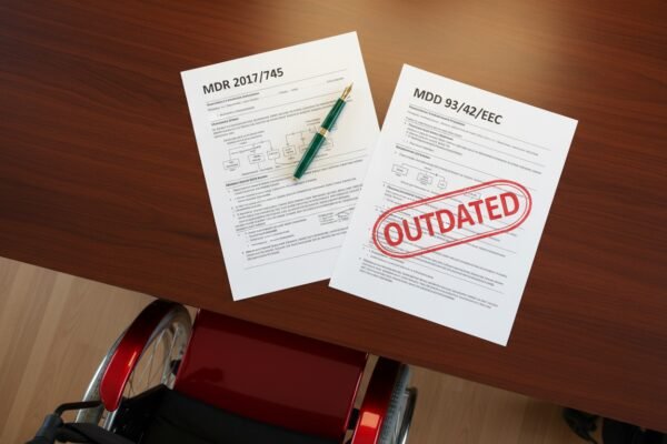 Essential technical files and test reports required for full electric wheelchair CE compliance (ID#4)