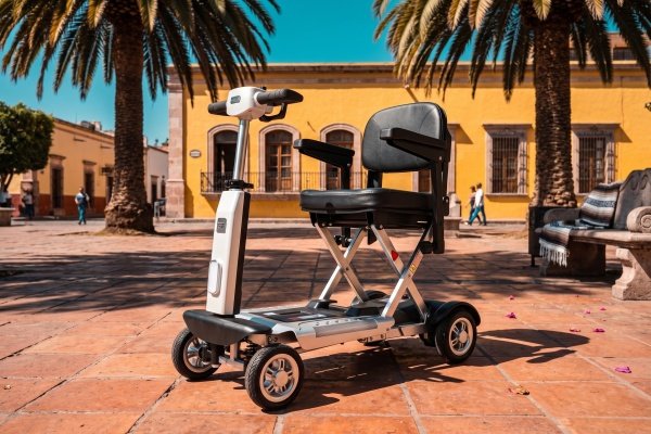 Scooter plegable automático resistente al calor con batería de litio para el clima de México (ID#1)