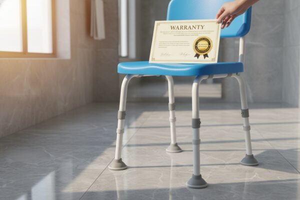 Quality medical shower chair with certificate representing accountability for delivery and lead time clauses (ID#3)